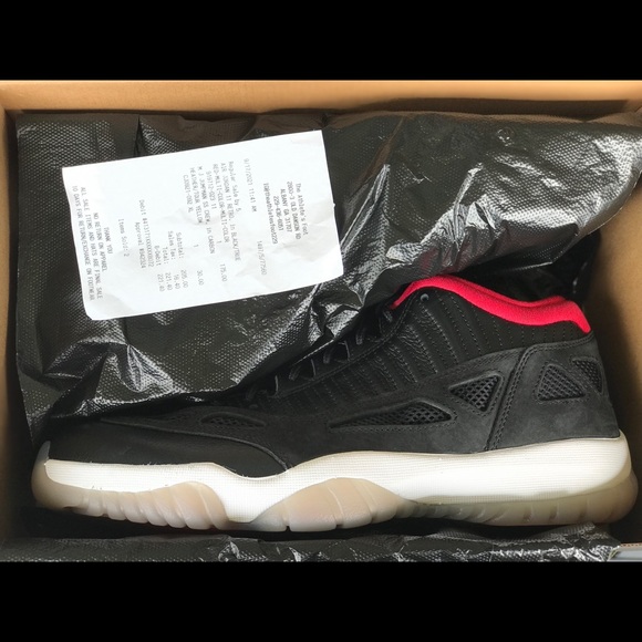 Air Jordan Retro 11 Low IE Bred Size 10.5 & 11 - Picture 2 of 16